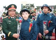 Youths nationwide start military service in 2026